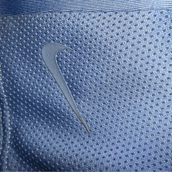 Nike Dri-Fit Tank Top Blue Fitted Racerback with Bralet Women's Size L - Picture 10 of 12